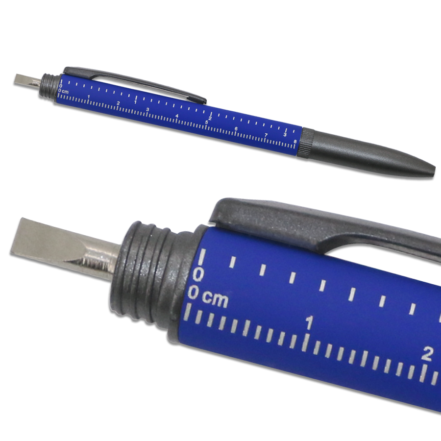 stylo  multifonction en aluminium