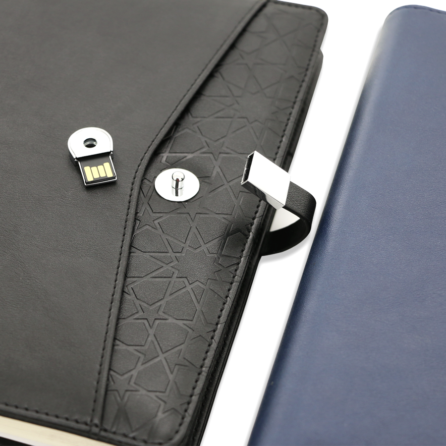 coffret note book usb 32 gb design arabesque