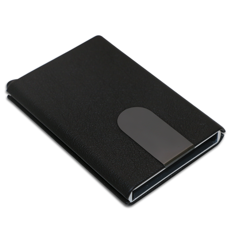 porte-cartes de visite  avec mécanisme