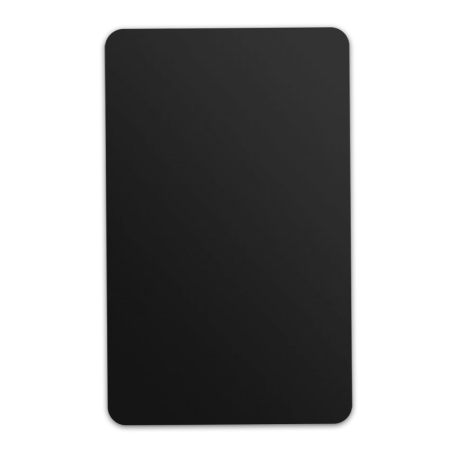 carte pvc blanche personnalisable