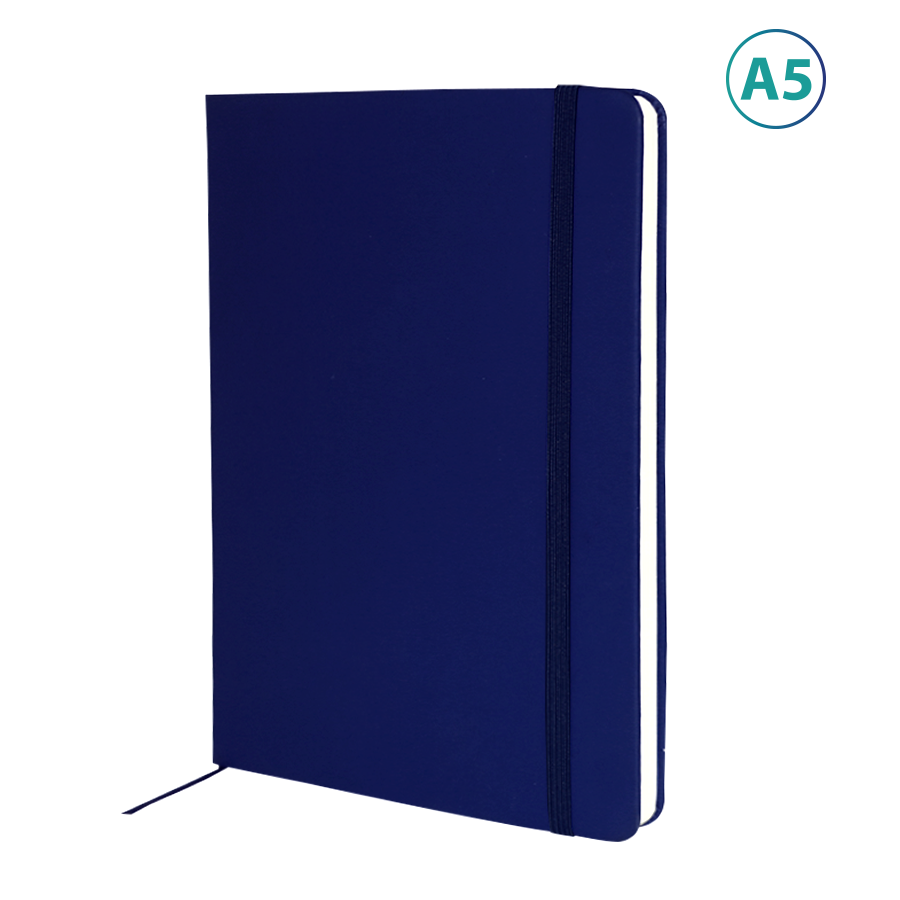 notebook  publicitaire a5 elastique soft-touch