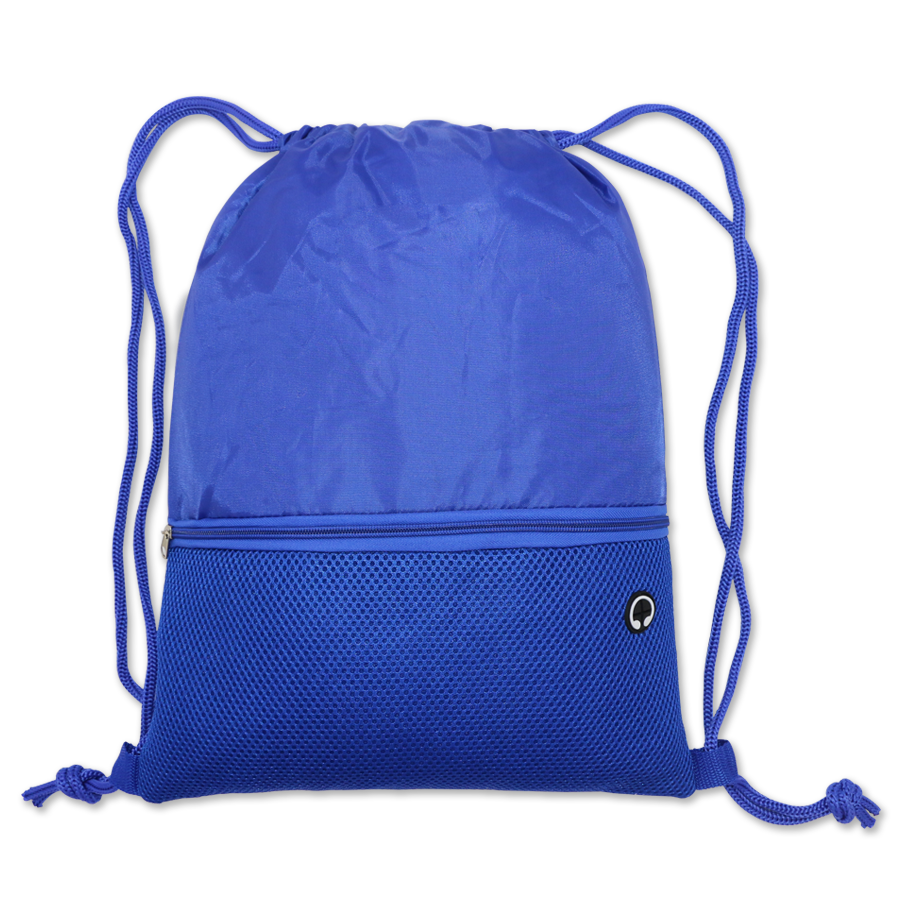 sac à cordon promotionnel  avec poche frontale