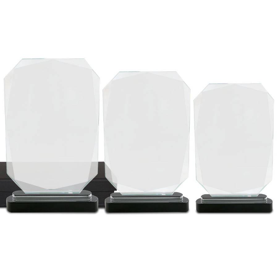trophée de compétition en verre