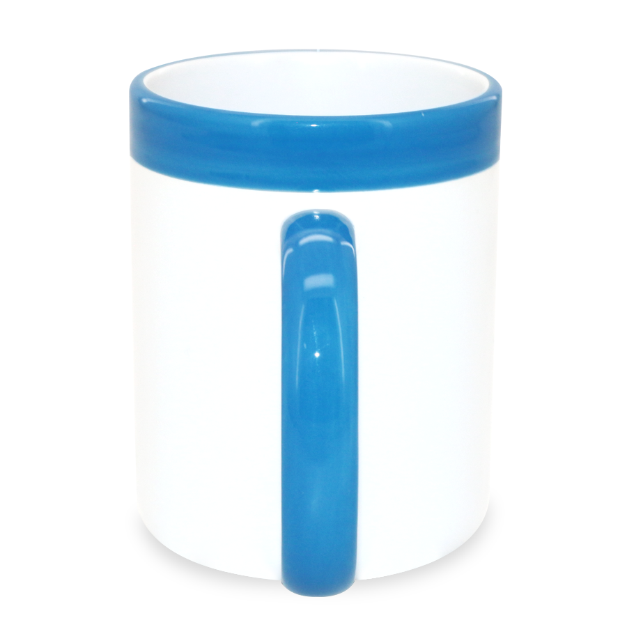 mug en porcelaine bicolore