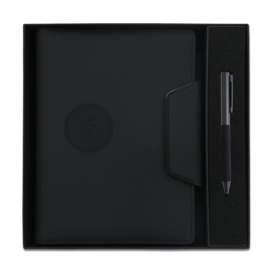 coffret de luxe note book power bank