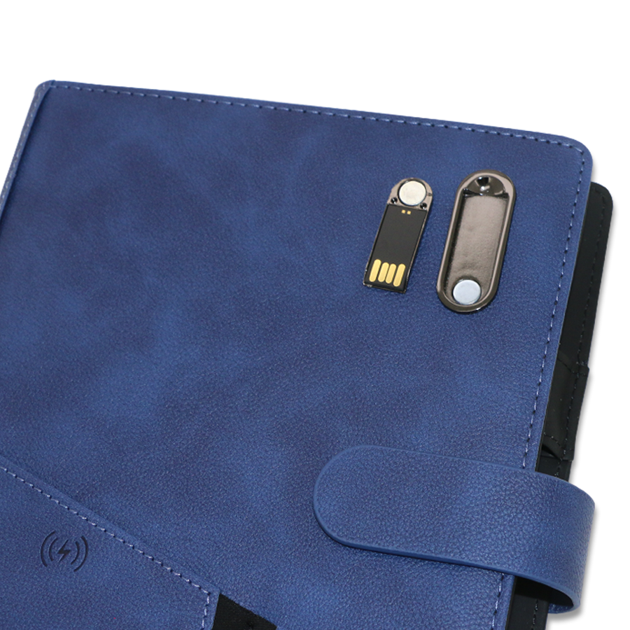 coffret  note book  avec powerbank et usb inclus