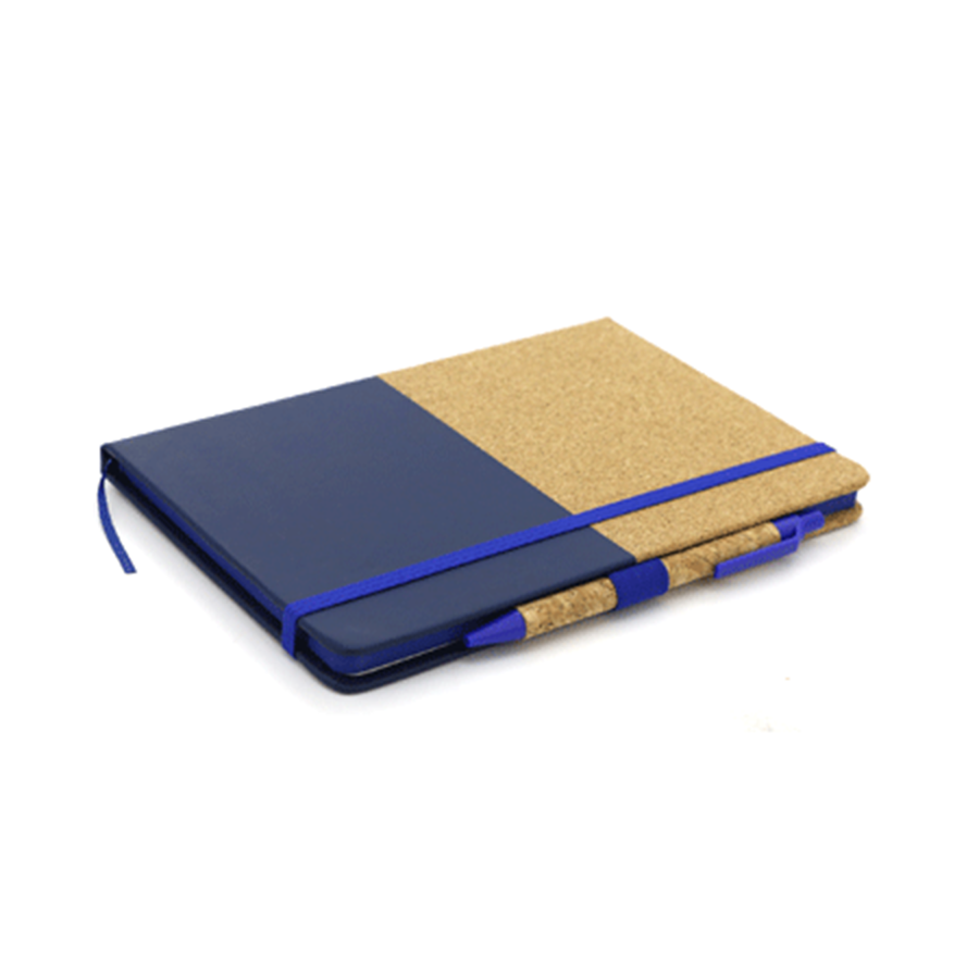 note-book  a5 en liège et similicuir