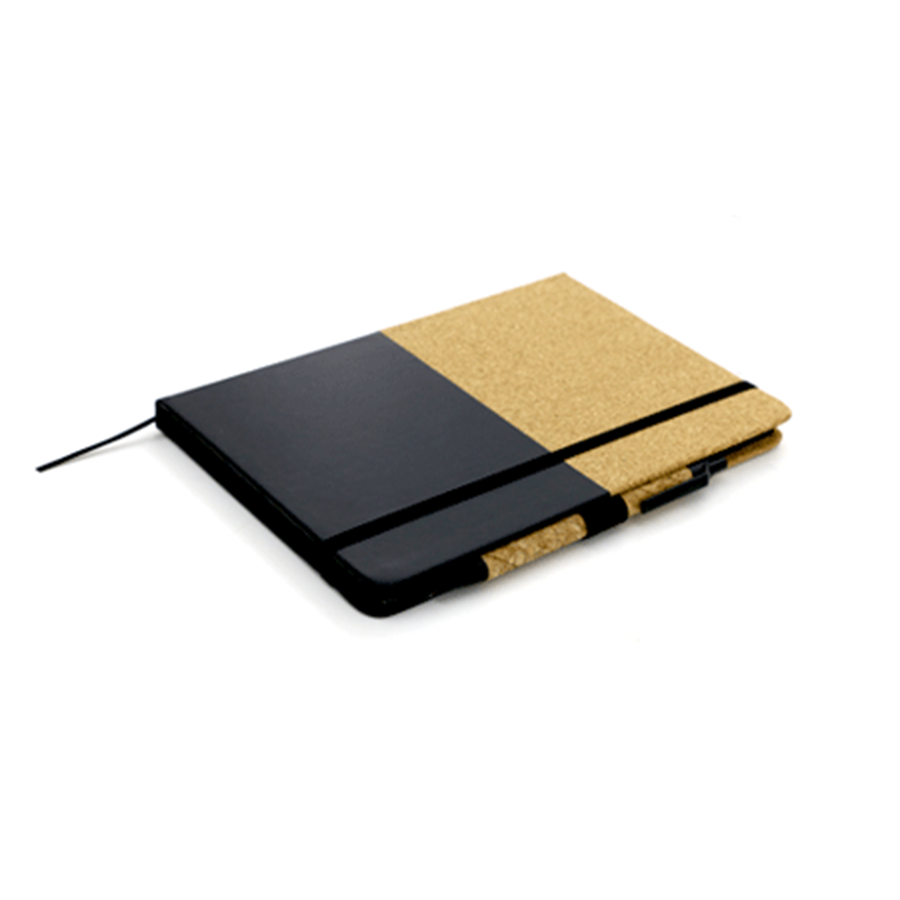 note-book  a5 en liège et similicuir
