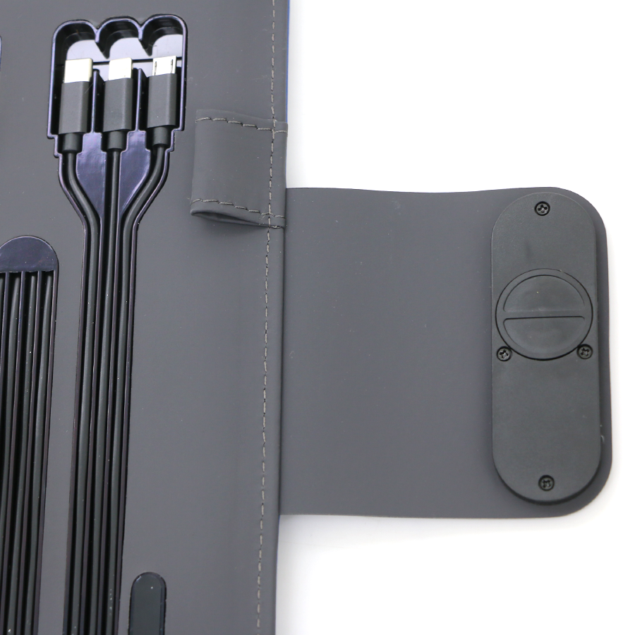 coffret  note-book power bank 8000 mah wireless