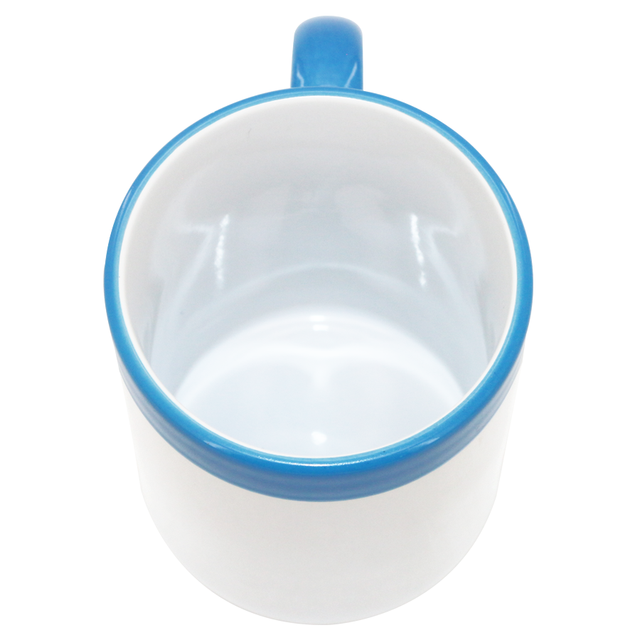 mug en porcelaine bicolore
