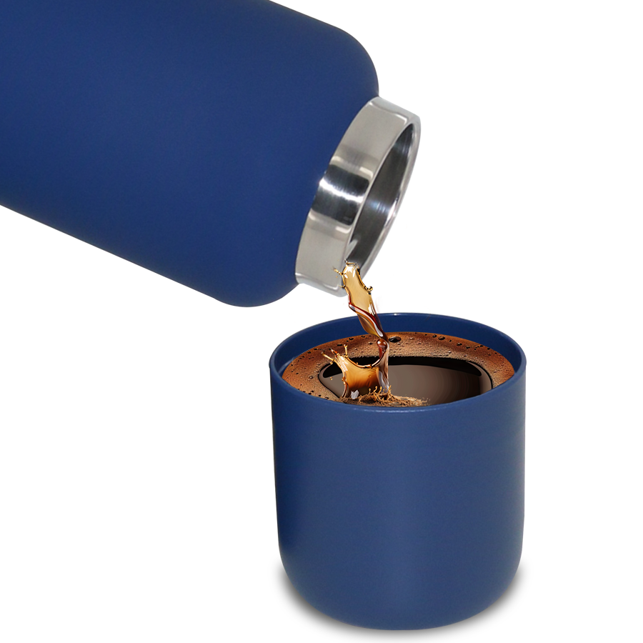 thermo bouteille isotherme à verre 500ml