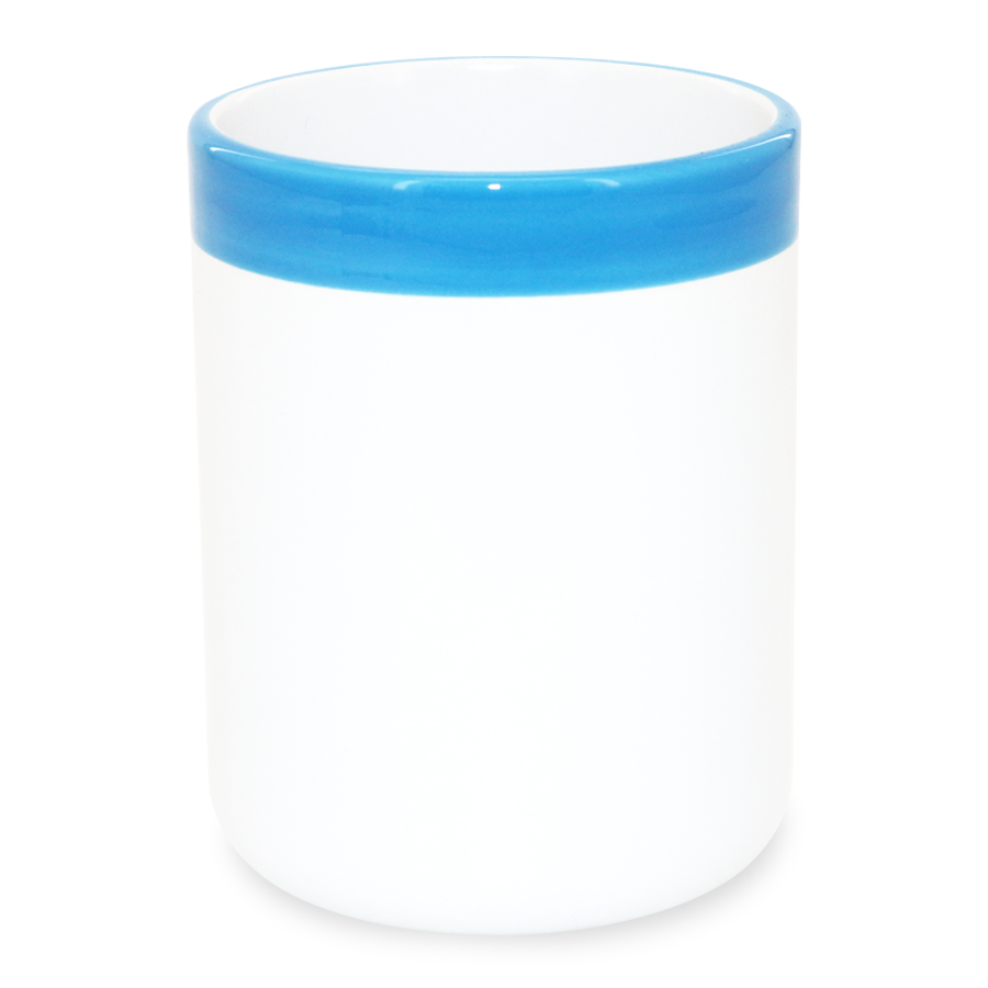 mug en porcelaine bicolore