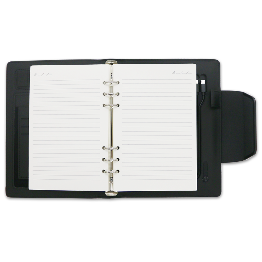 coffret vip notebook avec powerbank et usb