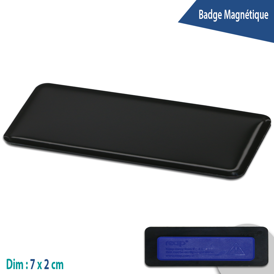 badge magnétique large personnalisable