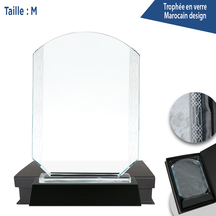 trophées en verre
