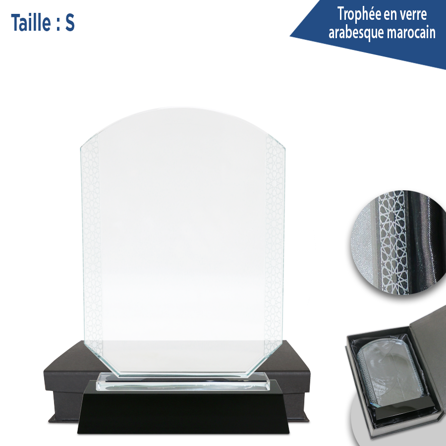 trophées en verre